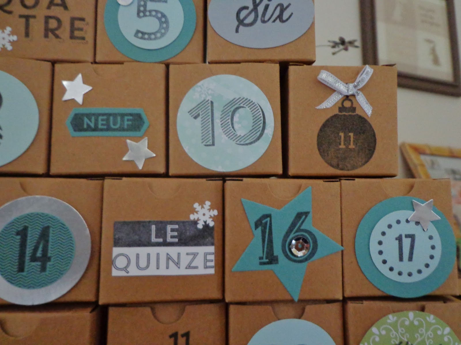 Muriel D Loisirs Créatifs Calendrier de l'Avent