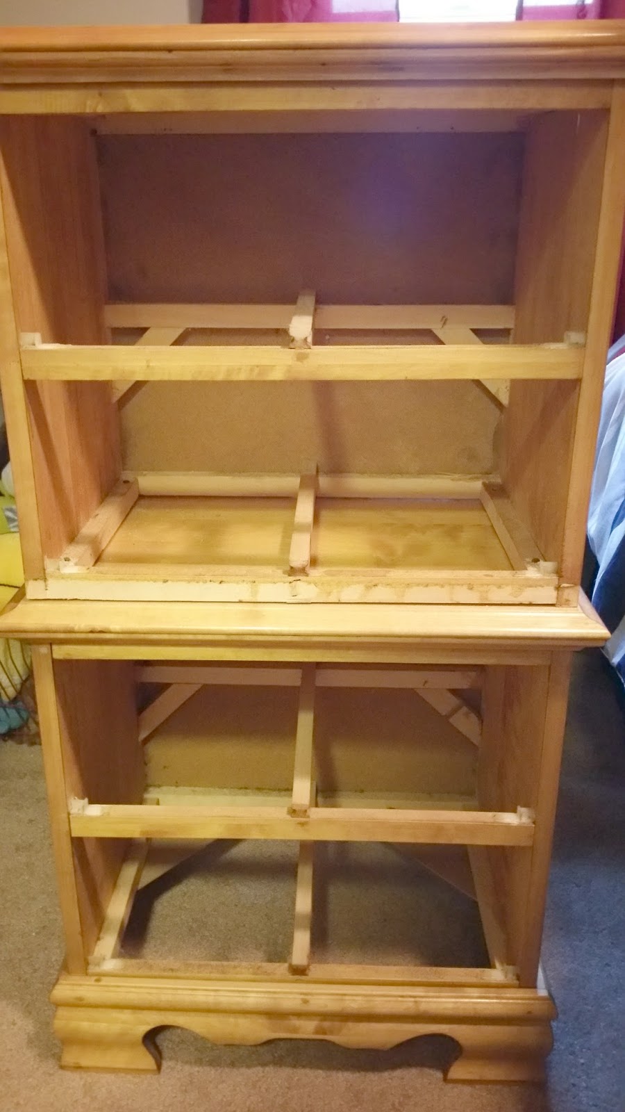 Repurposed Nightstands into Chest Redo It Yourself Inspirations