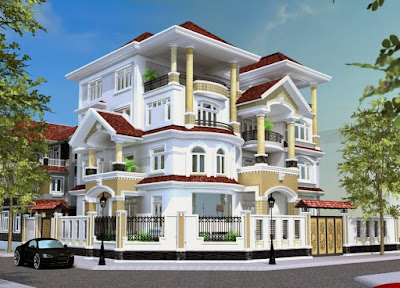 Sự tổng hợp nhiều cách phối hợp trong đường nét với mỗi đề tài là một khuôn viên đất với nhu cầu khác nhau của chủ đầu tư kết hợp với tư duy sáng tạo, tài năng, tiềm tòi cái mới của kiến trúc sư trong thiết kế biệt thự