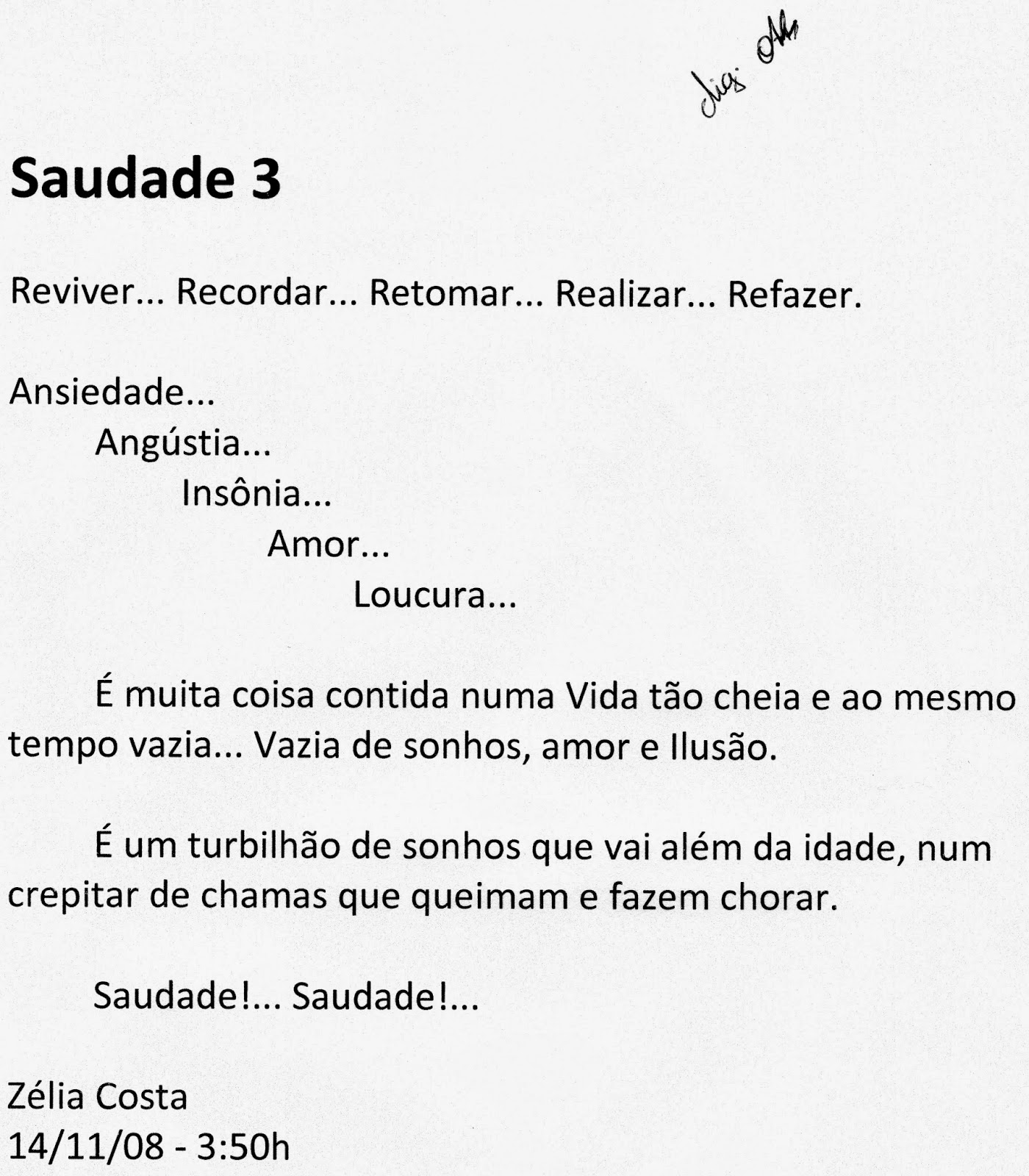 Sociedade dos Poetas e Escritores de Pesqueira: Textos de Zélia Costa