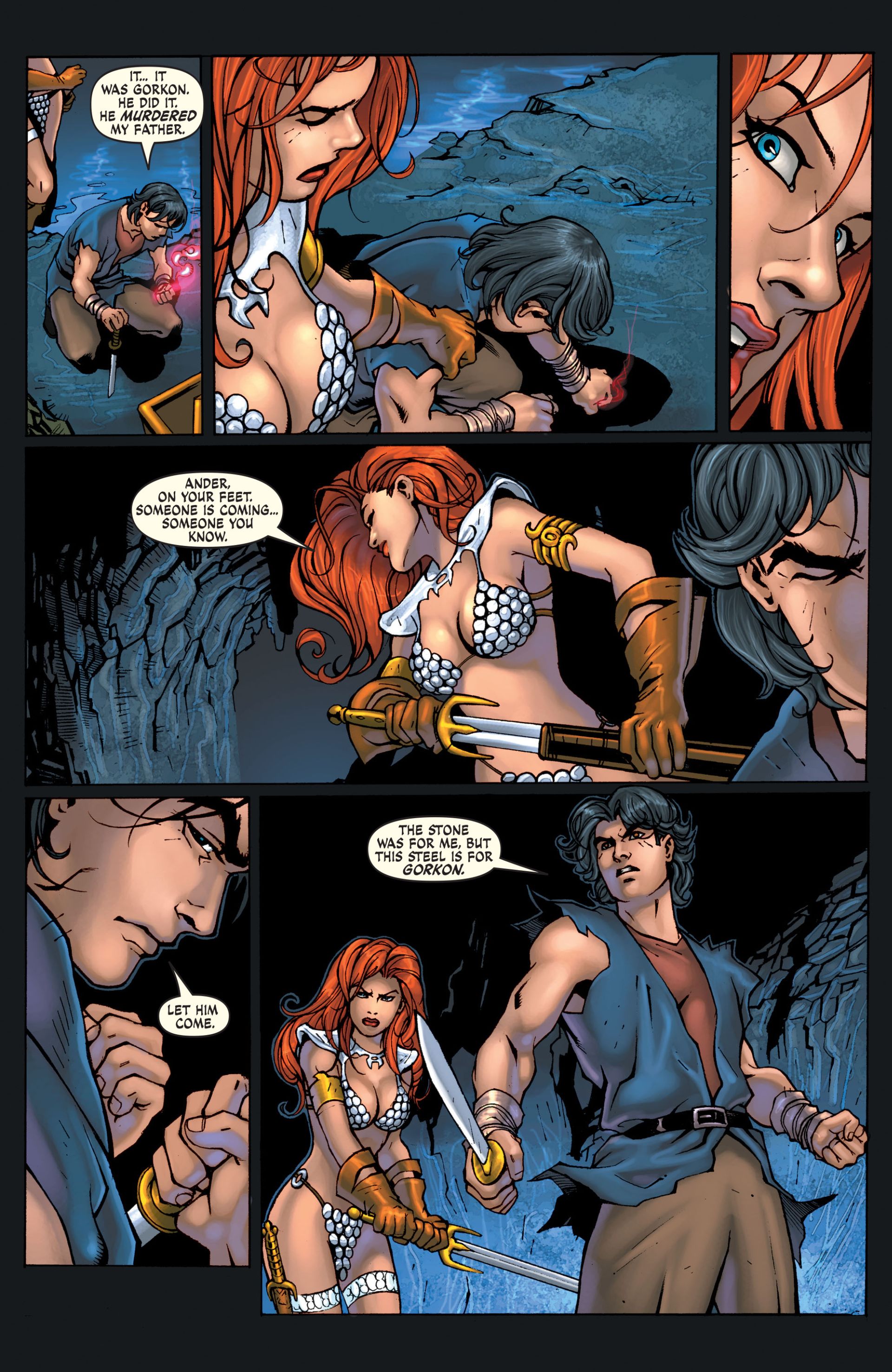 Read online Red Sonja (2005) comic -  Issue #7 - 17