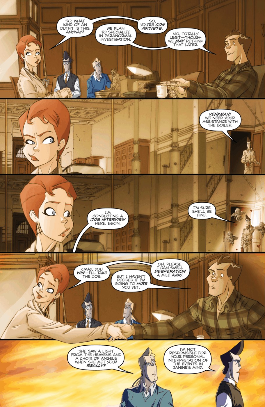 Read online Ghostbusters (2013) comic -  Issue #6 - 12