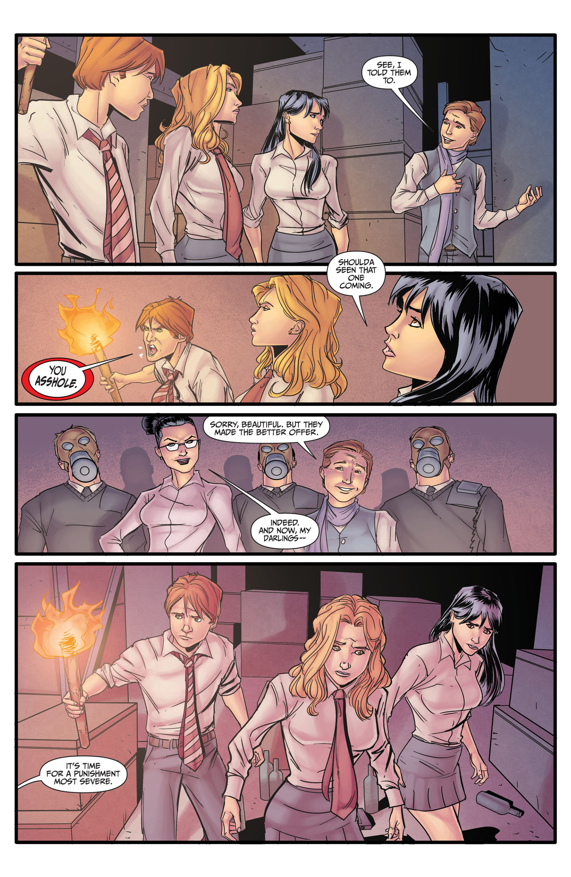 Read online Morning Glories comic -  Issue # _TPB 1 - 134