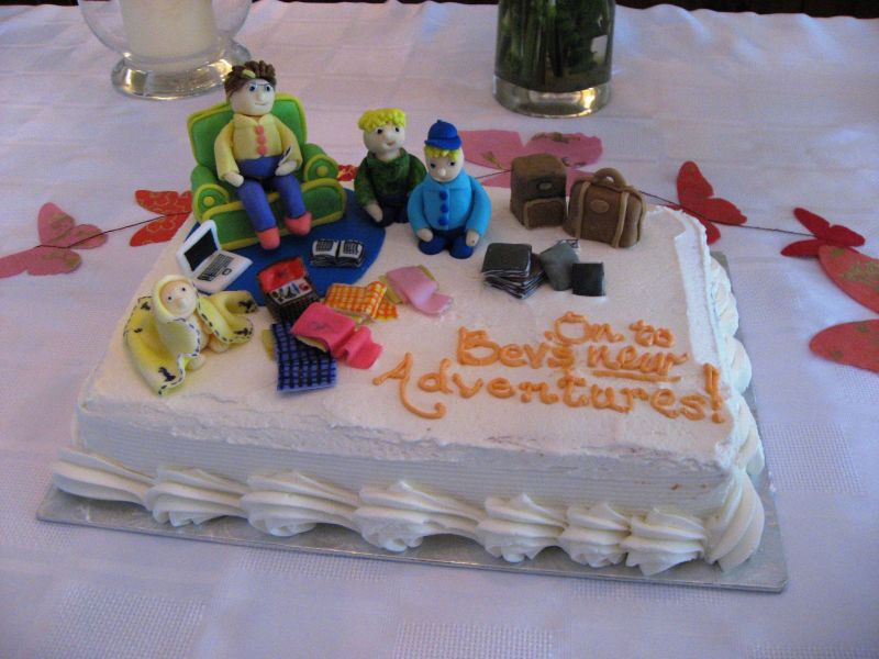 POP goes the Bakery Retirement Cake