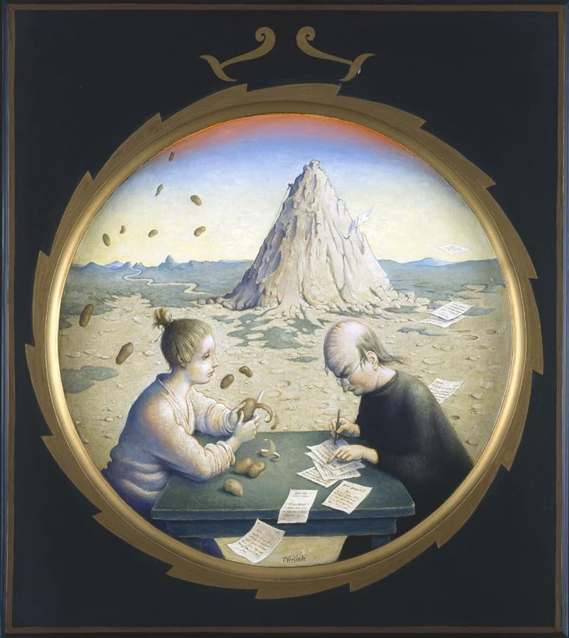 Claude Verlinde 1927 | French Surrealist painter Claude Verlinde 1927 | French Surrealist painter