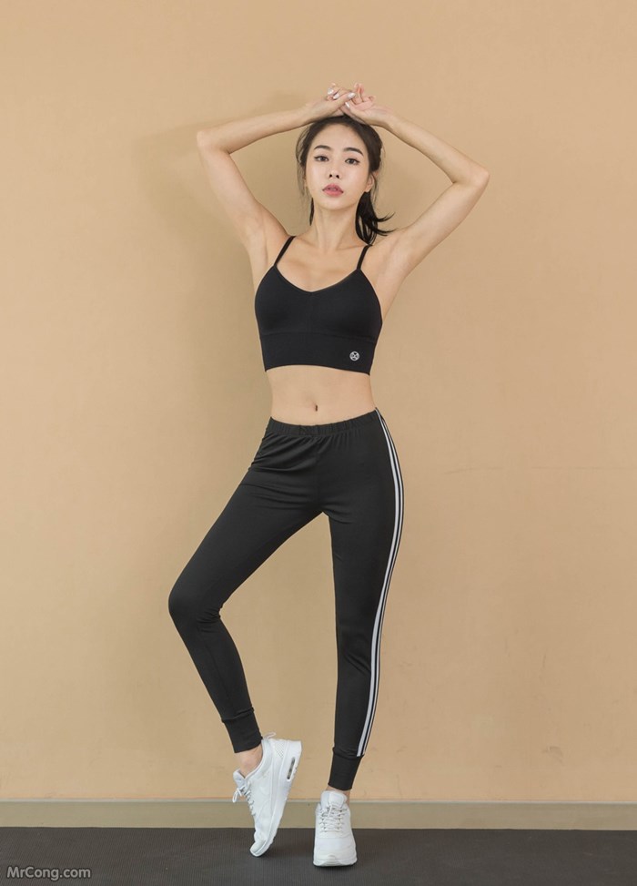 The beautiful An Seo Rin shows off her figure with a tight gym fashion (273 pictures) photo 1-3