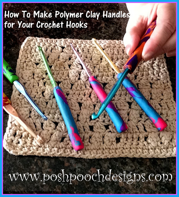Posh Pooch Designs How I Made Polymer Clay Covered Hooks