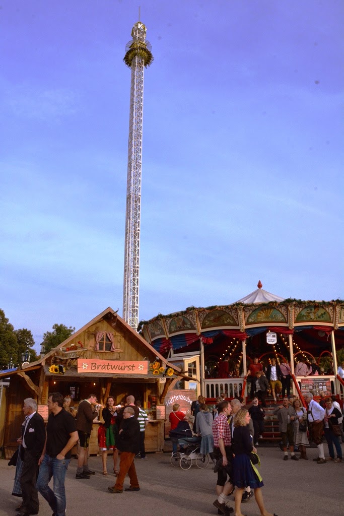 Oktoberfest Carnival 2014 freefall tower