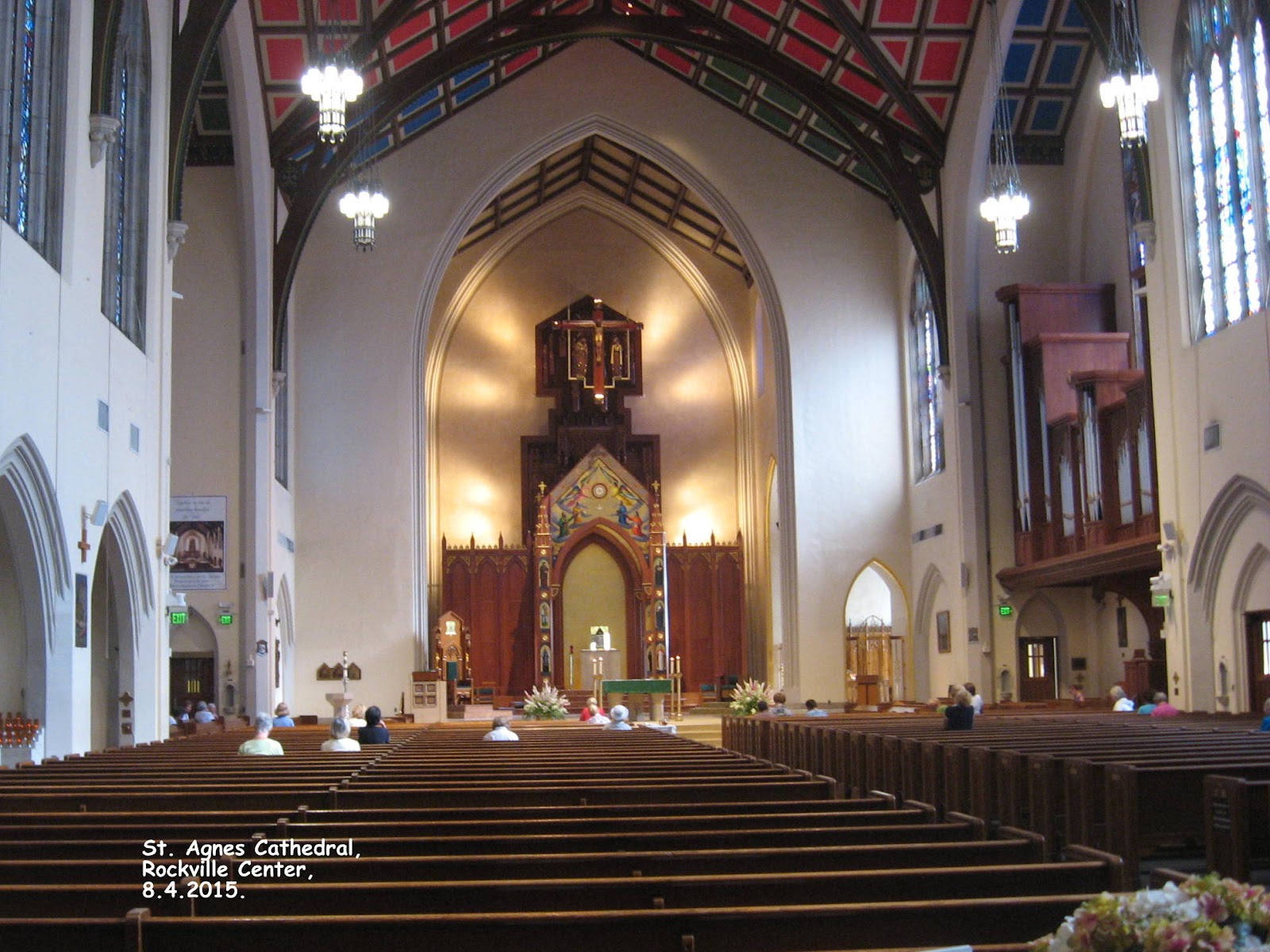Nassau County N.Y. Catholic St. Agnes Cathedral, Rockville Centre