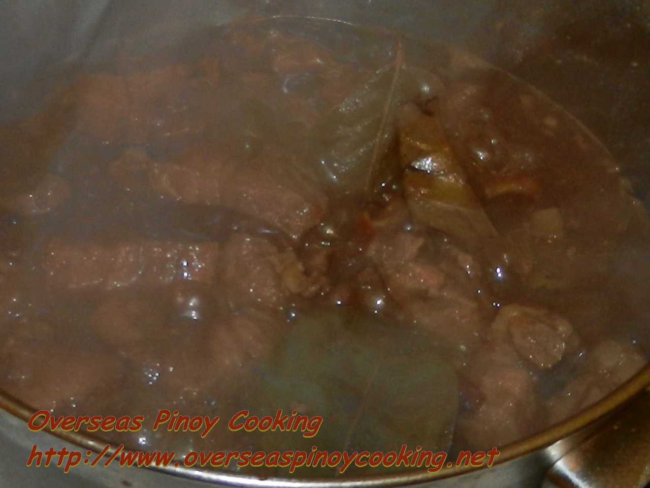 Pork Adobo with Chunky Chicken Liver Sauce