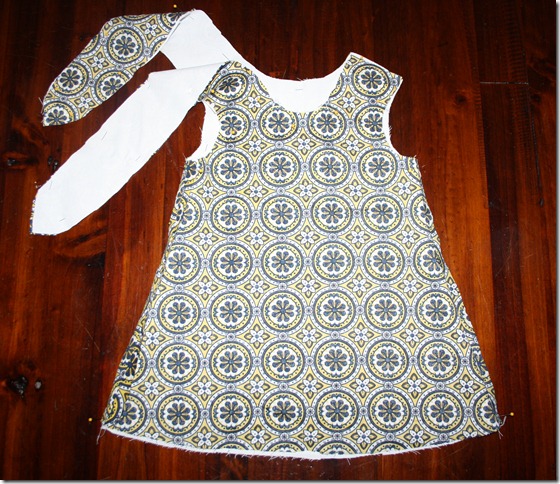 what i made today: Reversible Shoulder Tie Dress Tutorial
