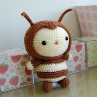 PATRON ABEJA AMIGURUMI 2034