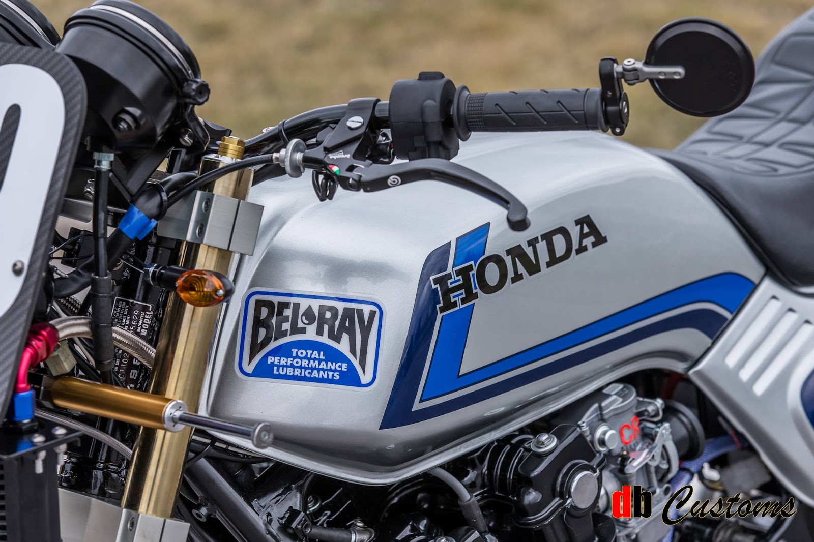 Racing Caf U00e8 Honda Cb 750 F U0026quot Spencer Tribute U0026quot By Db Customs
