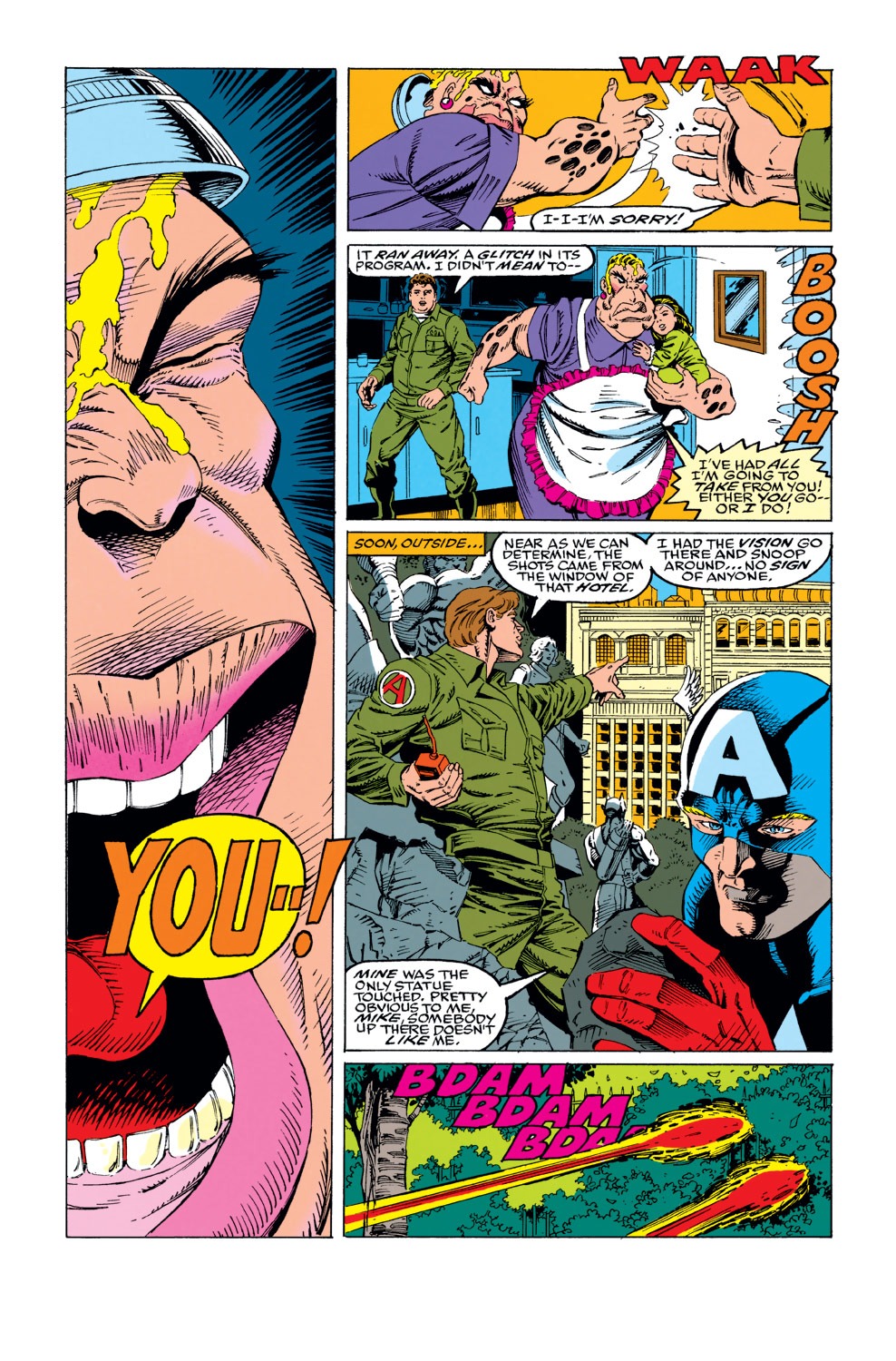 Captain America (1968) Issue #422 #372 - English 8
