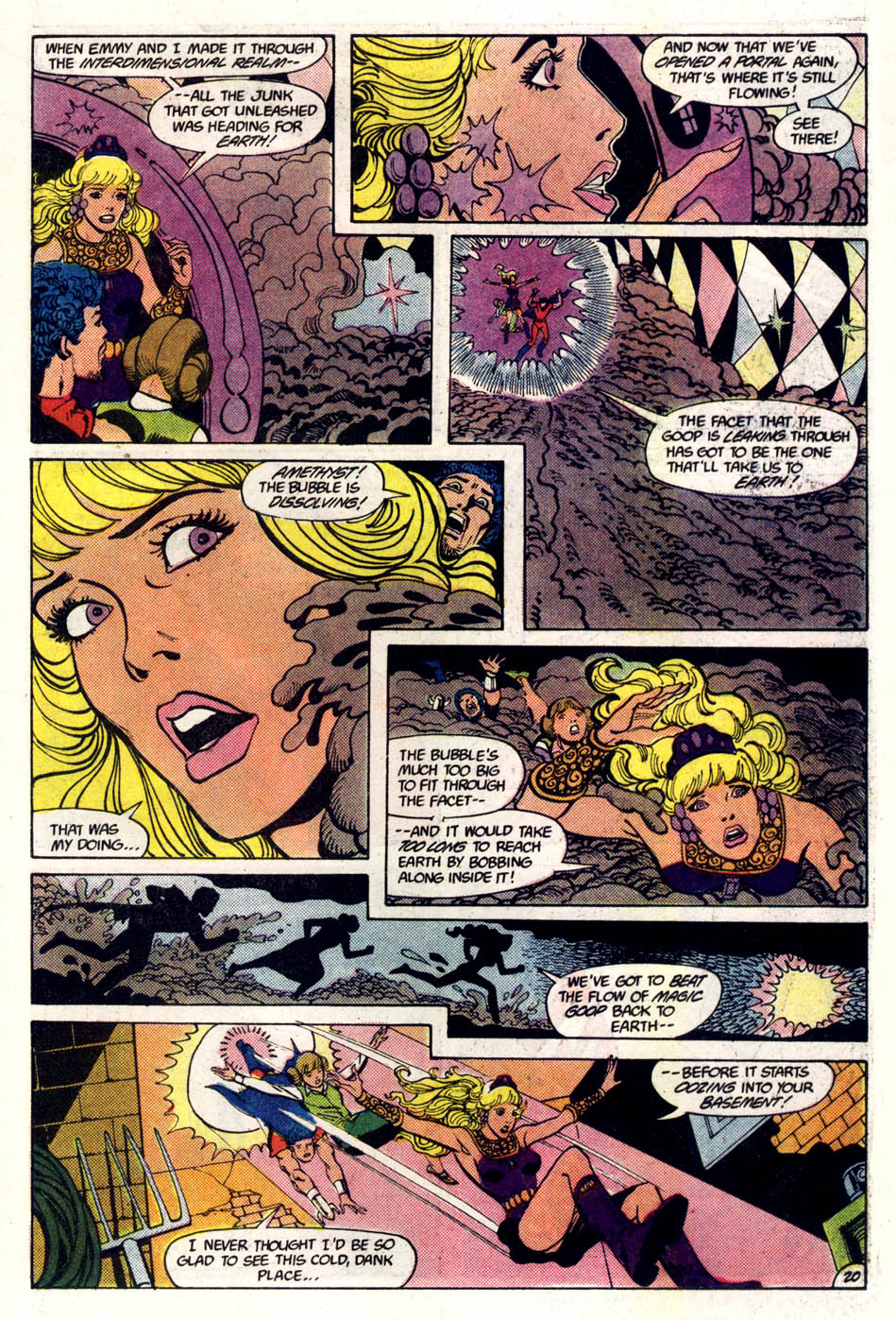 Read online Amethyst (1985) comic -  Issue #5 - 21