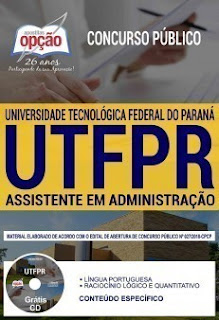Download Apostila Concurso UTFPR 2019 PDF