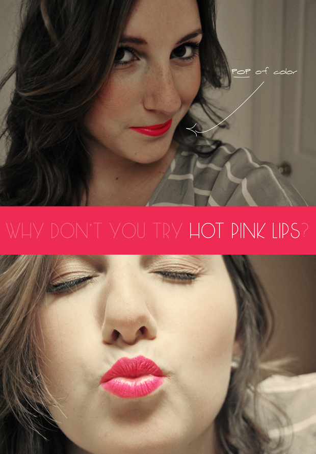Just B B Daring Hot Pink Lips