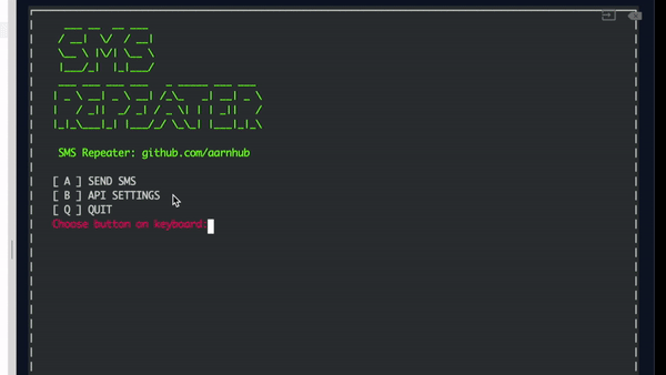 GitHub - aarnhub/sms-bomber: Python SMS repeater. Enter phone number ...