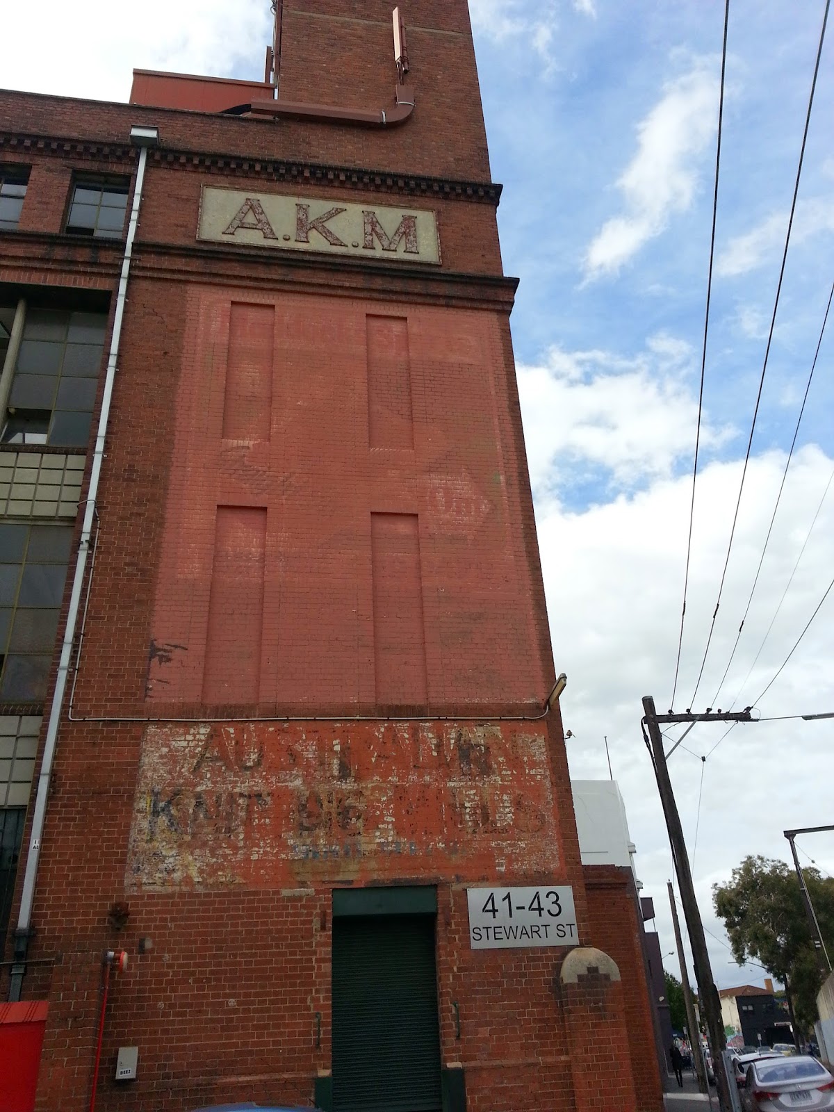 Glimpses of Old Melbourne Australian Knitting Mills area Richmond