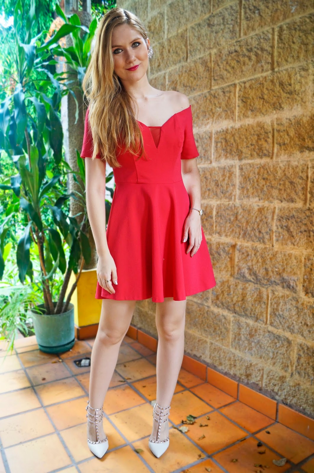 Red Dress Outfit