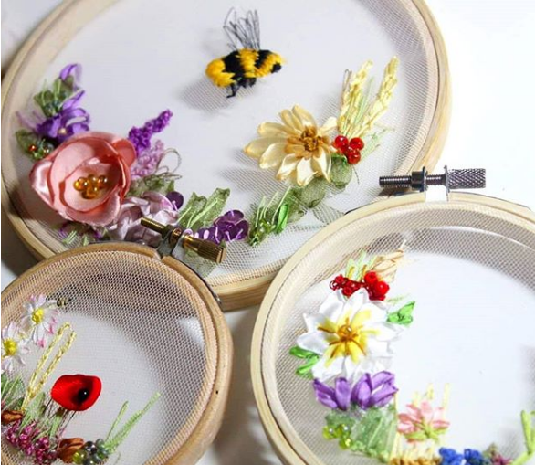 Insta love: Tulle Embroidery