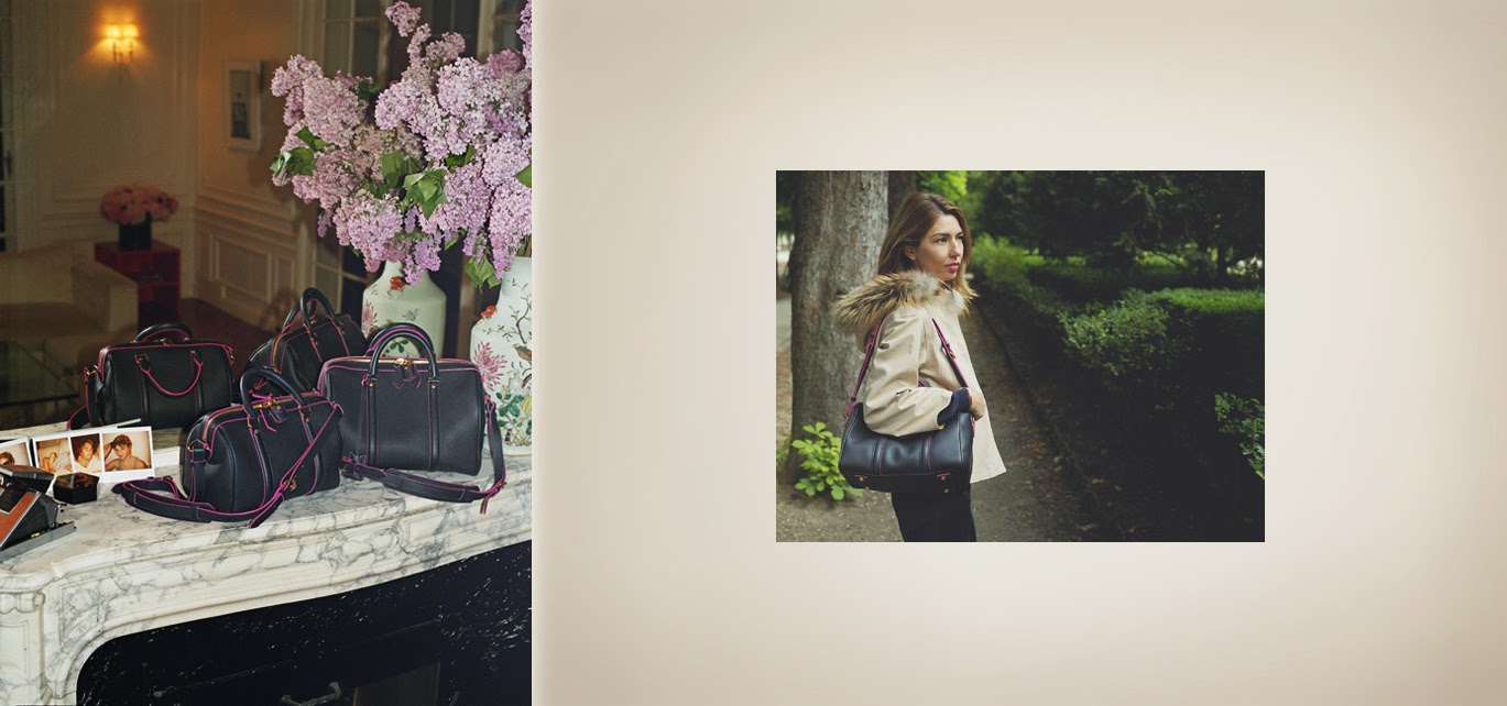 The Limited Edition SC bag by Sofia Coppola and Louis Vuitton at Bon Marché
