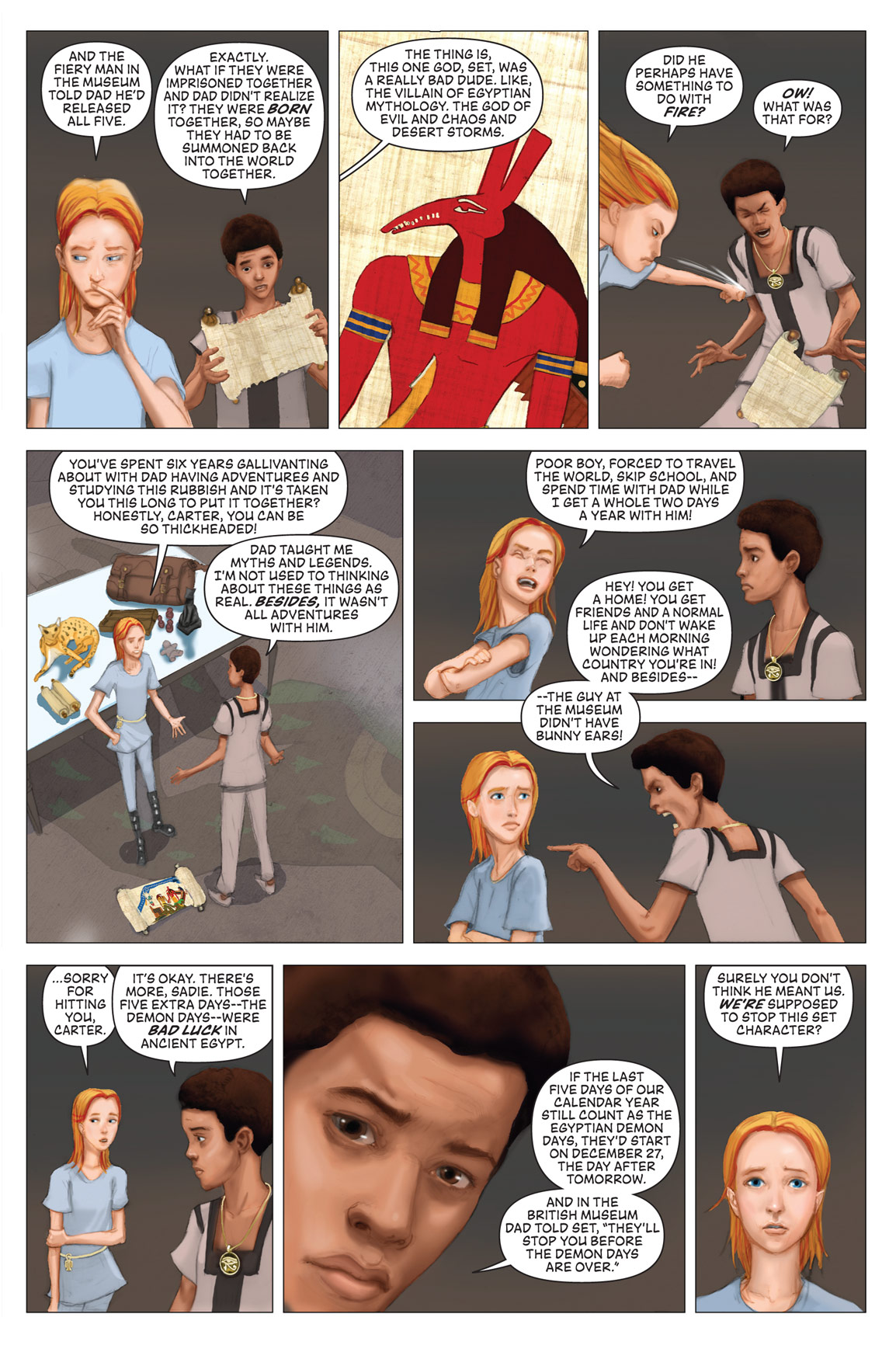 Read online The Kane Chronicles comic -  Issue # TPB 1 - 45