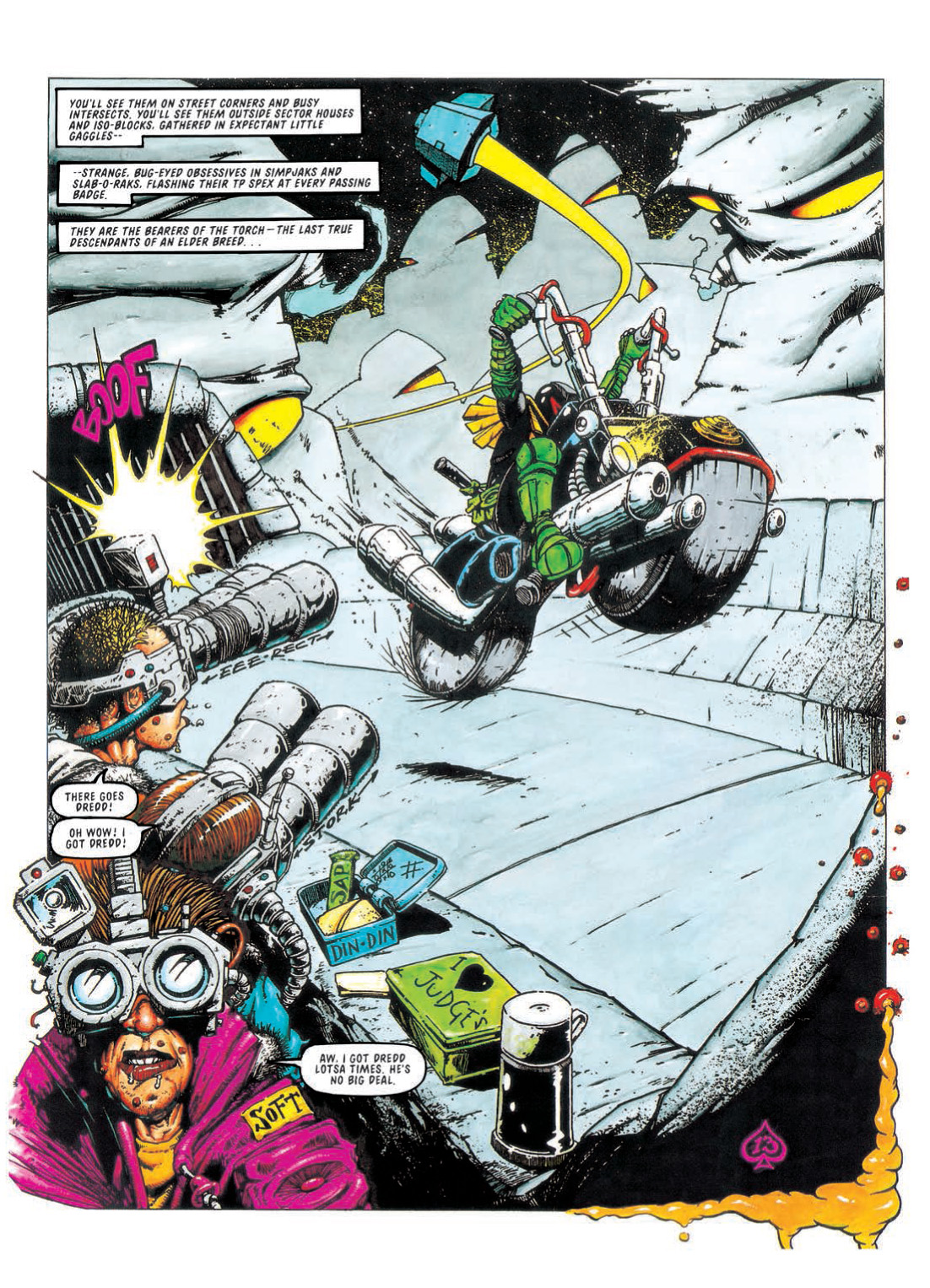 Read online Judge Dredd: The Complete Case Files comic -  Issue # TPB 24 - 213