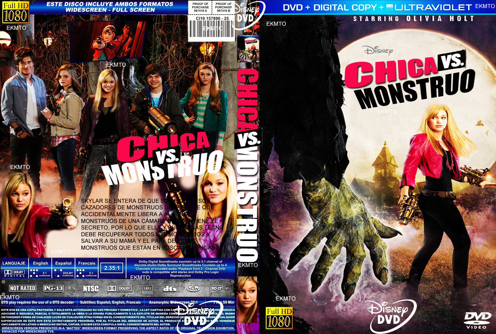 Chica vs. Monstruo [1080p] (Dual audio) Disneylodeon