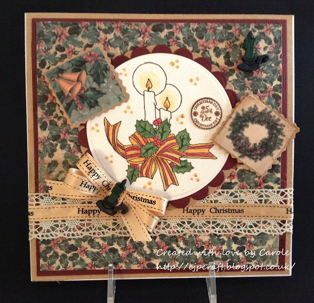 The things I love Christmas Candles