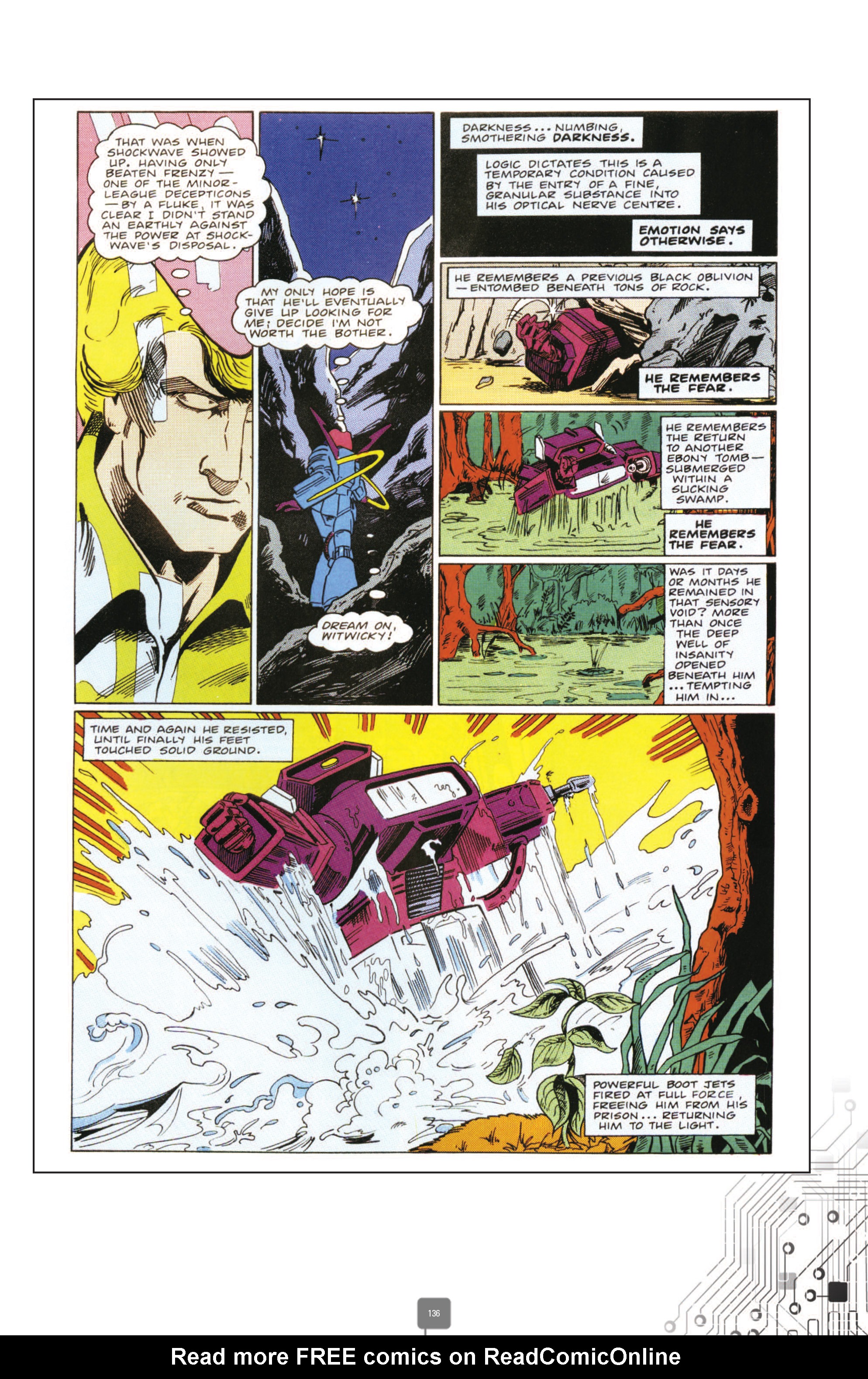 Read online The Transformers Classics UK comic -  Issue # TPB 2 - 137
