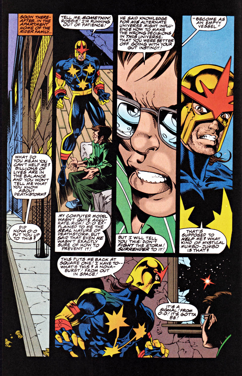 Read online Nova (1994) comic -  Issue #16 - 13