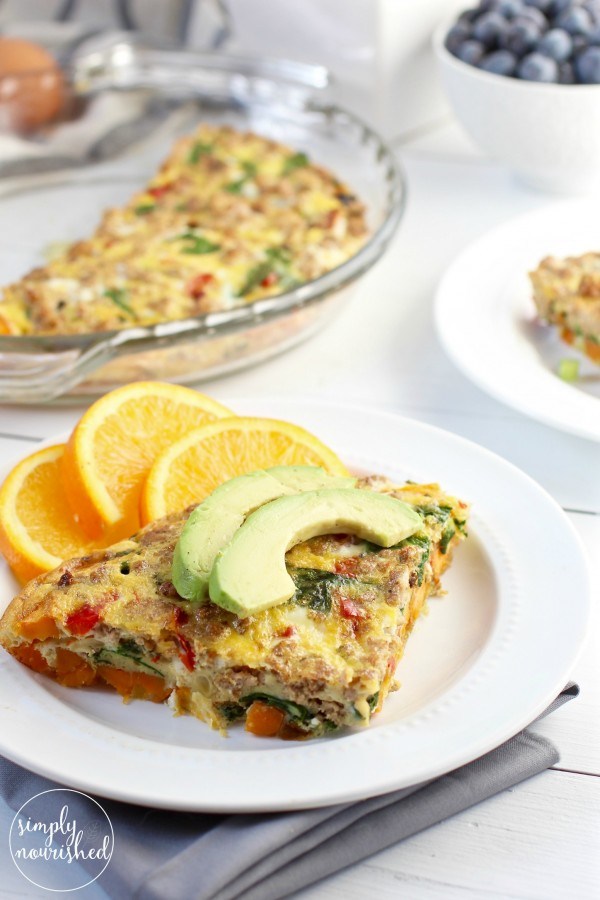 Scrappy Wonder Woman Pinterest Food Find Sweet Potato Turkey Sausage Egg Bake