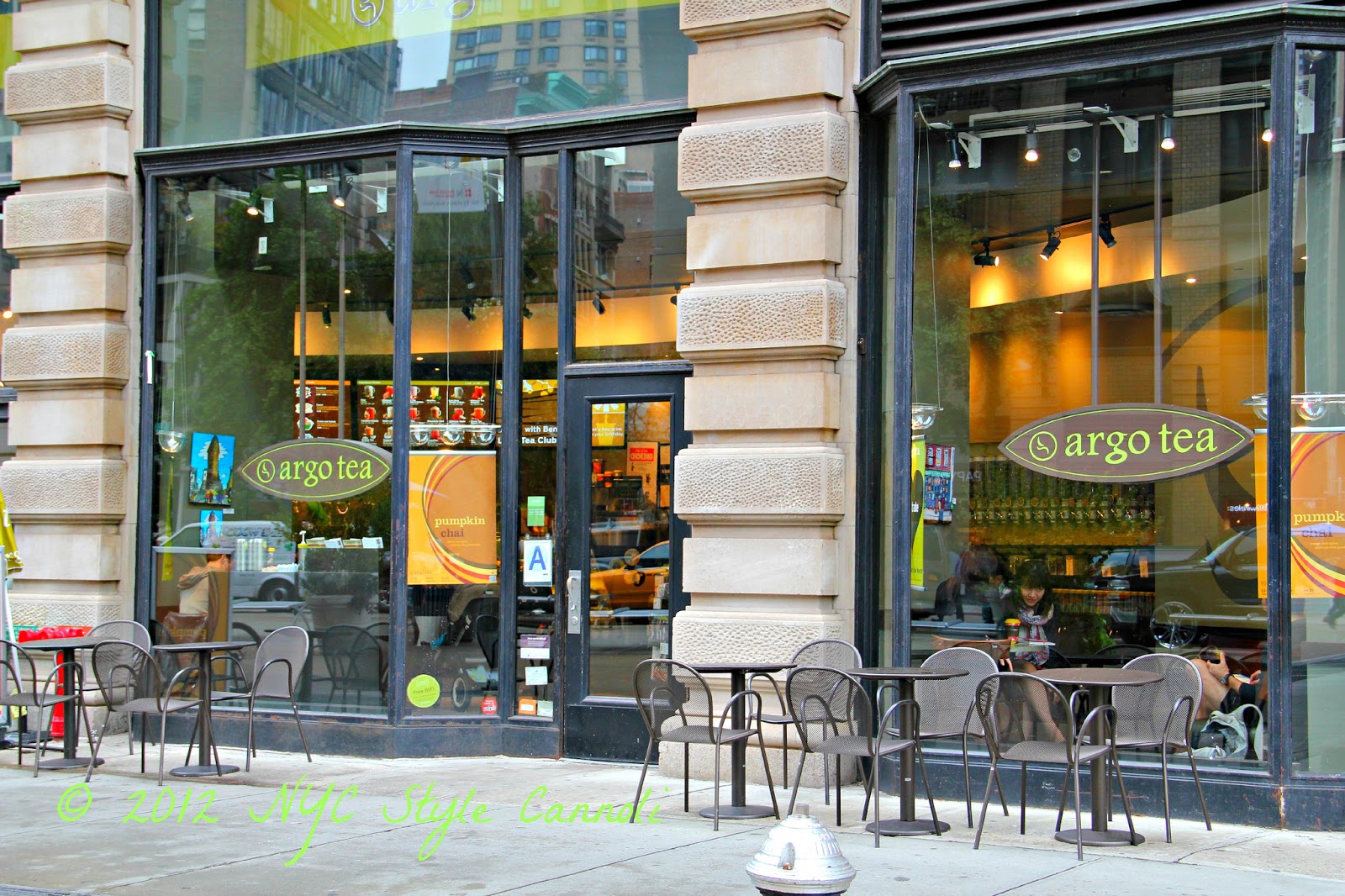 Argo Tea The Garden Direct Collection NYC, Style & a little Cannoli