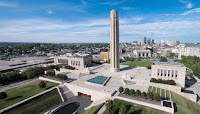 A photograph of Liberty Memorial and the National World War I Museum in Kansas City, Missouri.