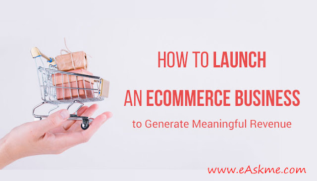 How to Launch an Ecommerce Business that Quickly Generates Meaningful Revenue: eAskme