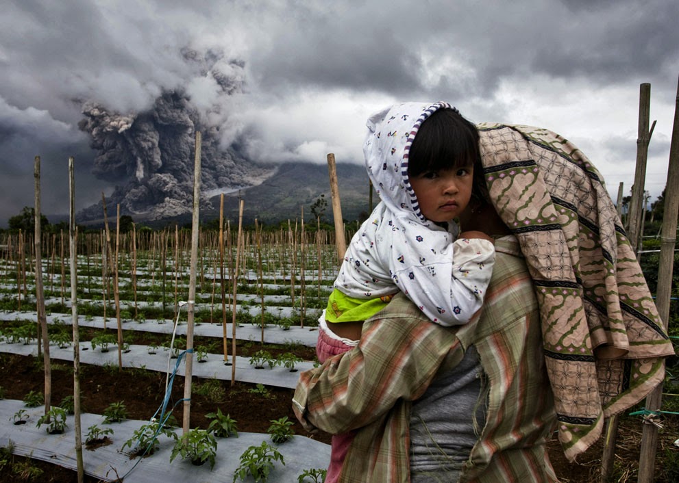 Letusan Gunung Sinabung Sumatra Utara