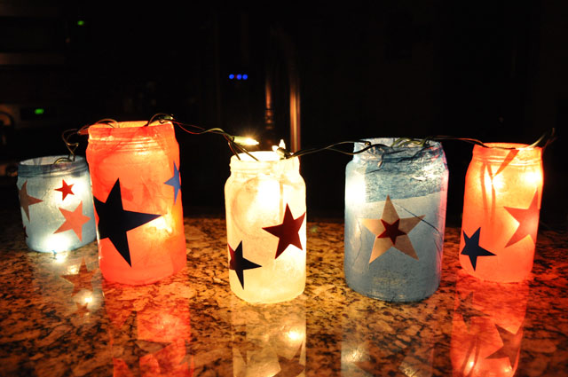 Project Naptime: 4th of July Luminaries