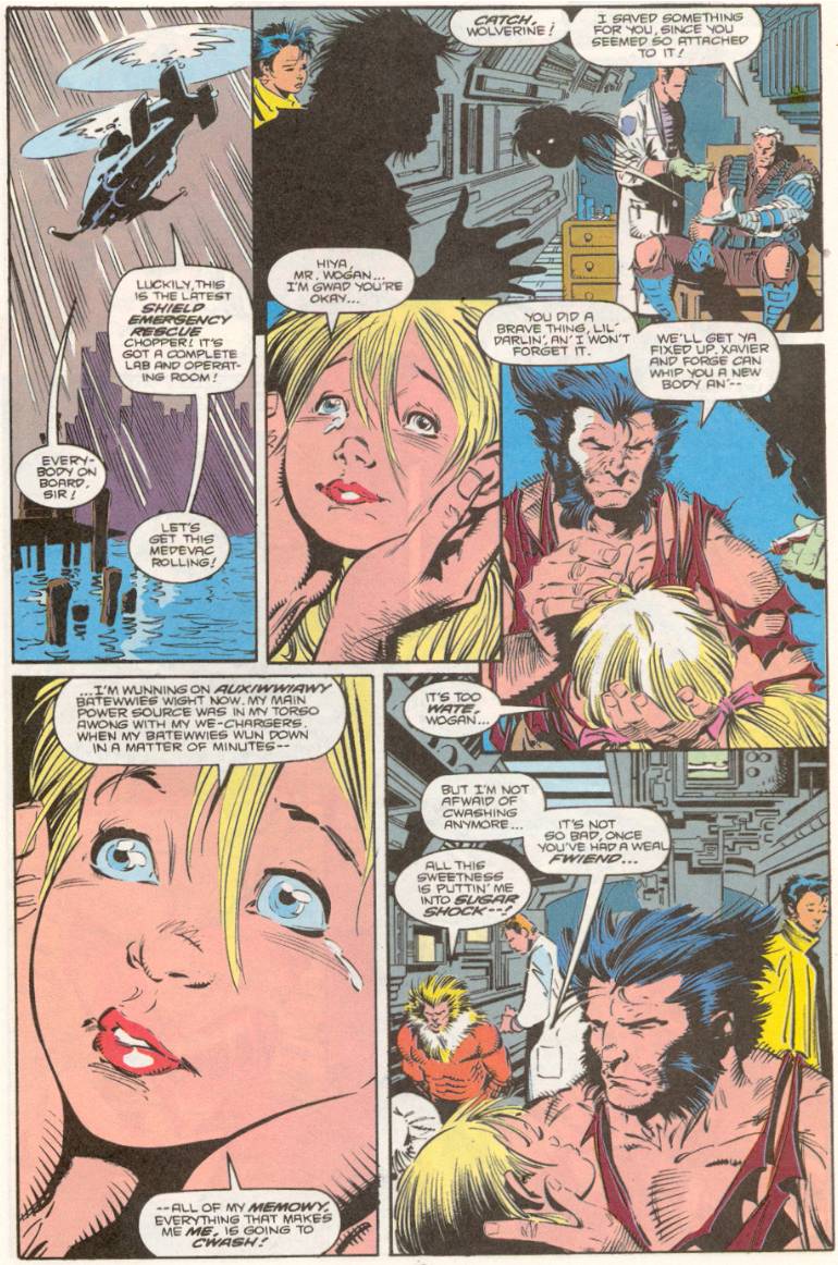 Wolverine (1988) Issue #42 #43 - English 16