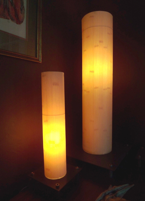 RUANG KREATIF Tips Membuat Lampu  Hias  Dari  Bambu 
