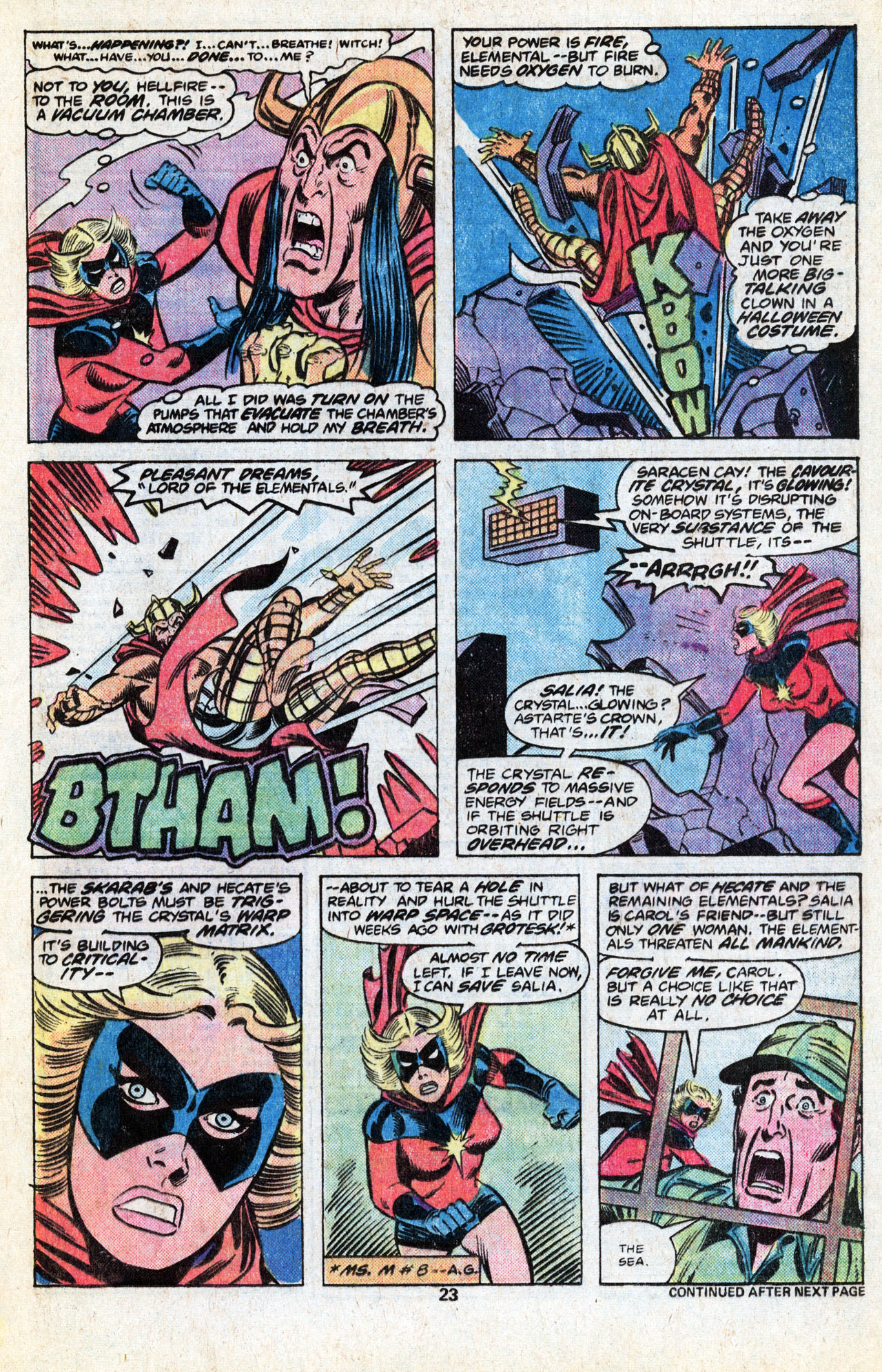 Ms. Marvel (1977) issue 12 - Page 25