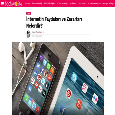 tech worm com - internetin faydaları ve zararları nelerdir