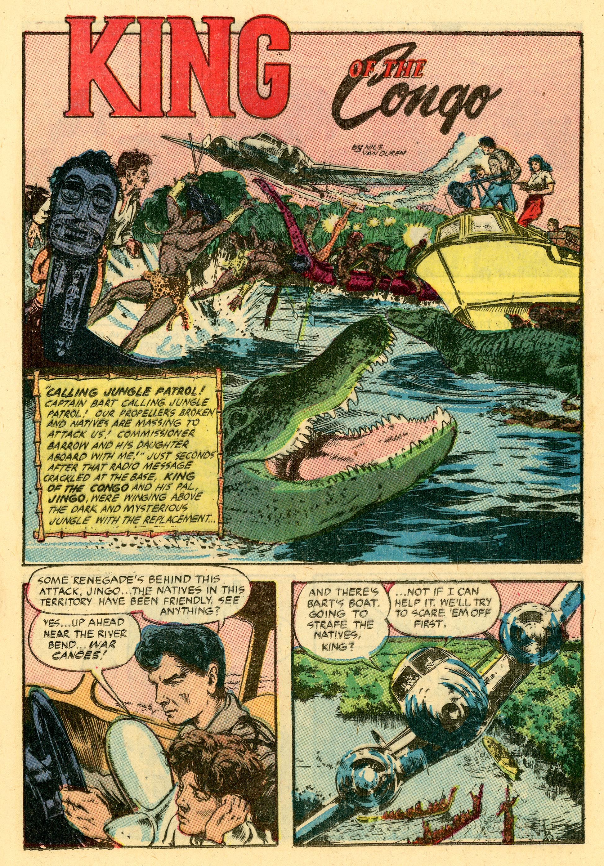 Read online Sheena, Queen of the Jungle (1942) comic -  Issue #17 - 21