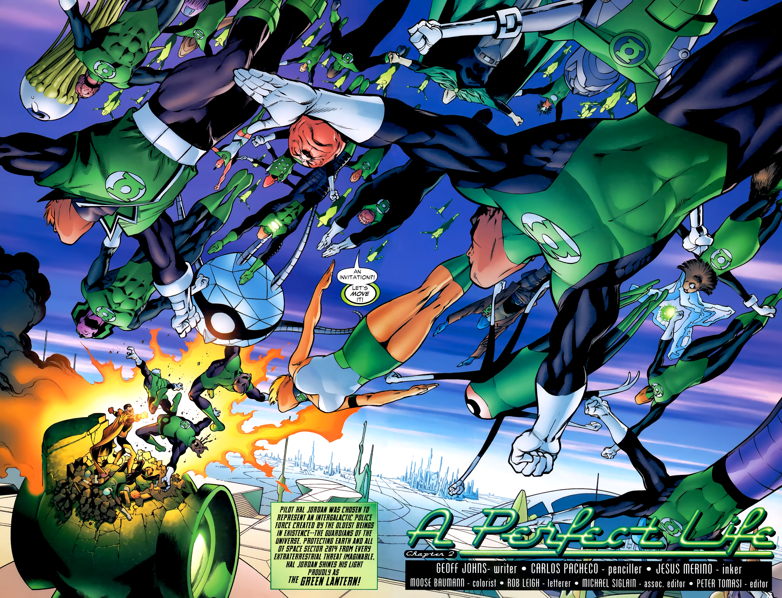 Read online Green Lantern (2005) comic -  Issue #8 - 3