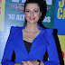 Tollywood Actress Hamsa Nandini Stills In Blue Dress