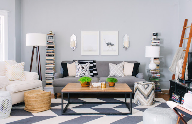 Achados de Decoração, blog de decoração, decoração de quitinete, apartamento decorado, decoração de apartamento pequeno