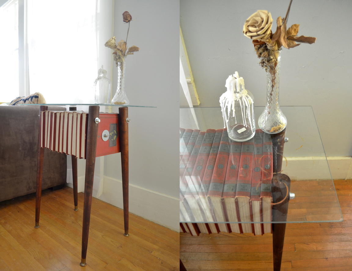 Grace Langdon Art Encyclopedia Side Table