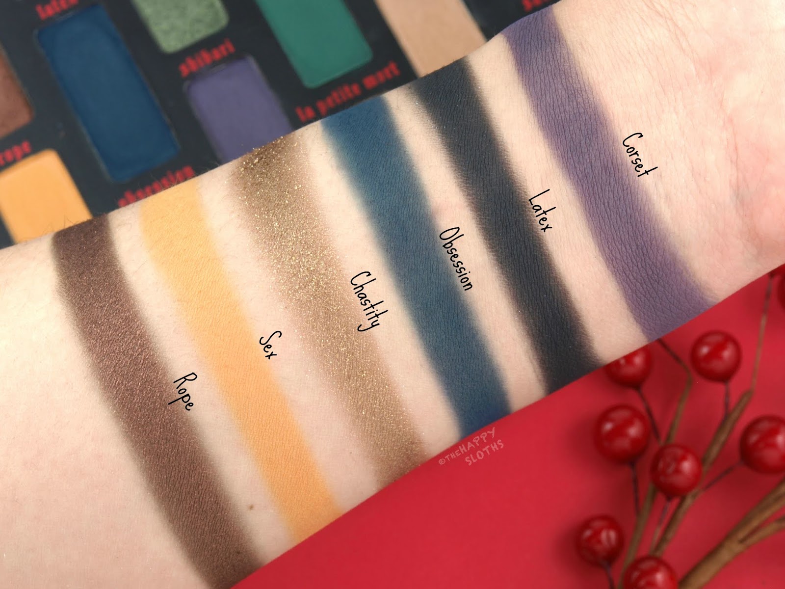 Kat Von D | Holiday 2018 Fetish Eyeshadow Palette: Review and Swatches