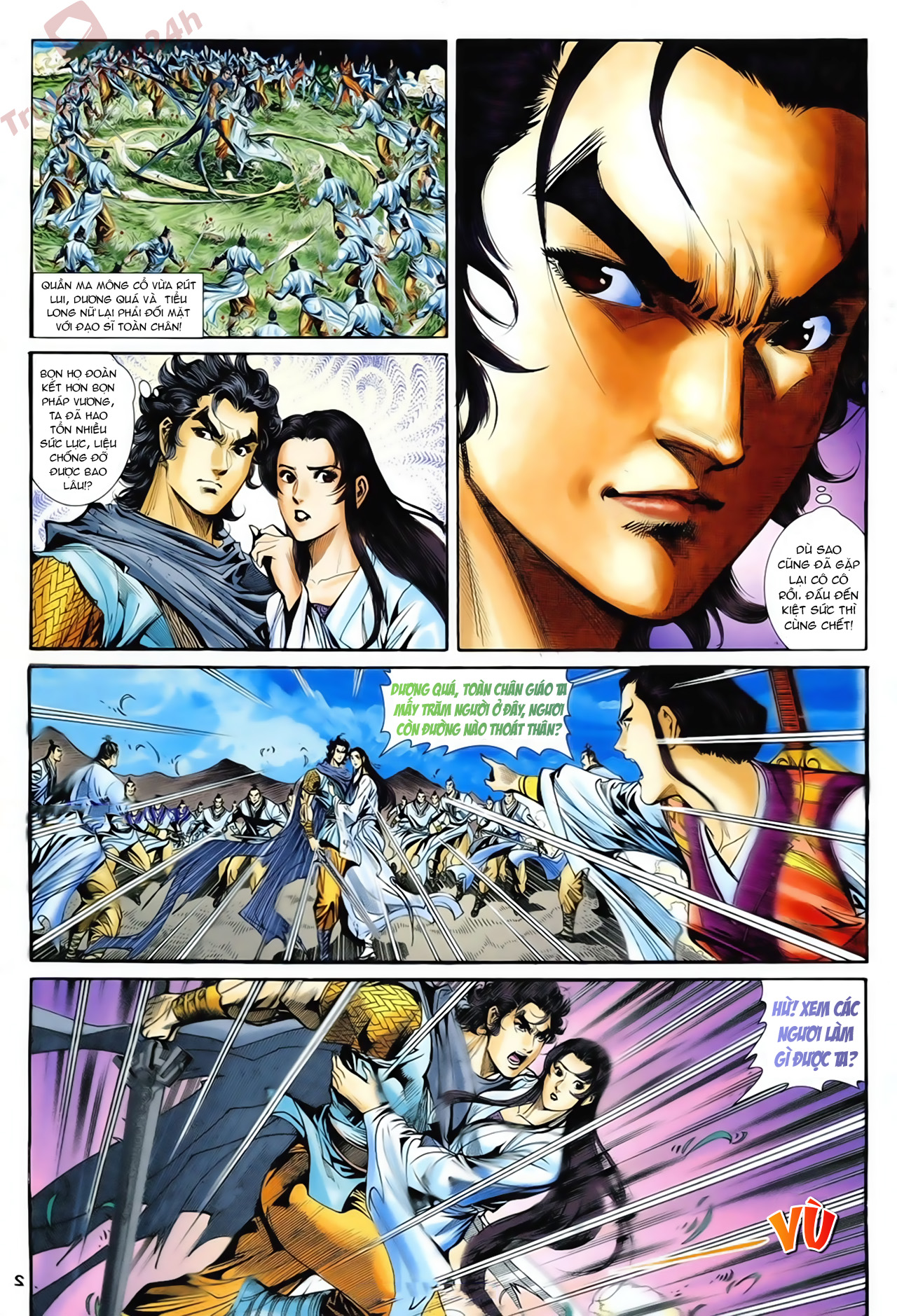 Thần Điêu Hiệp Lữ chap 60 Trang 2 - Mangak.net Thần Điêu Hiệp Lữ chap 60 Trang 2 - Mangak.net
