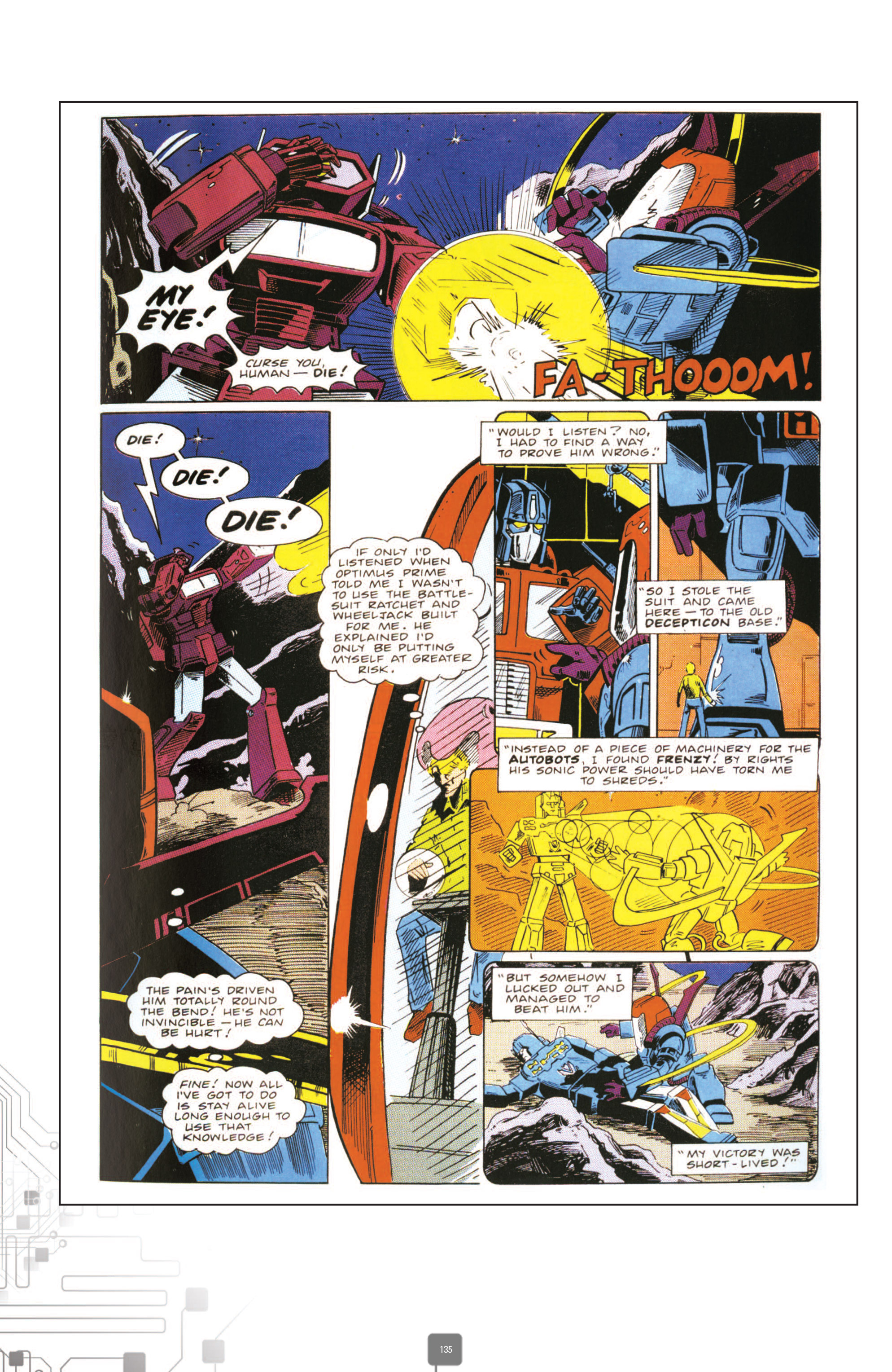 Read online The Transformers Classics UK comic -  Issue # TPB 2 - 136